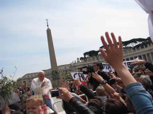 Niedziela Palmowa z papieżem Franciszkiem